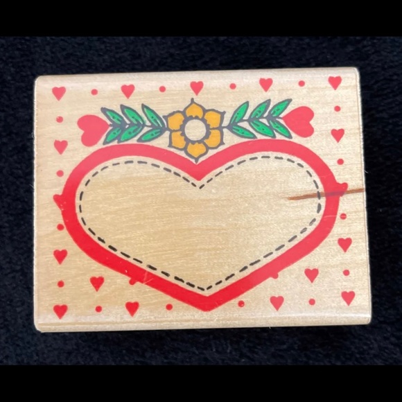Rubber Stamps x 4 (Hearts & Friends) - Picture 2 of 7